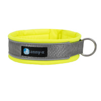 AnnyX Halsband Protect leuchtgelb grau 7