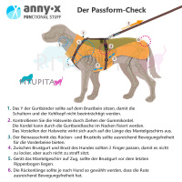 Annyx Mantelgeschirr Protect neonorange braun 72 - L