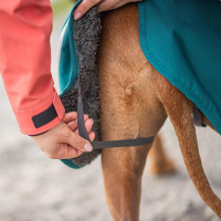 Pomppa Perus Allwetter-Mantel Wintermantel mit Geschirröffnung NEUE Ausführung Rust 70