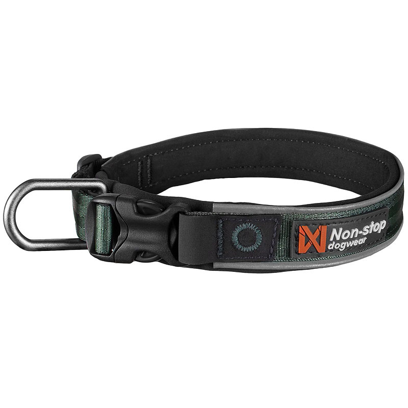 Non-stop dogwear Roam Halsband gepolstert und verstellbar Gesamtübersicht