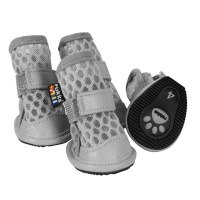 RUKKA Pets Schuhe Sommerschuhe LIGHT PATH  hellgrau 4er Pack 4 | 58 mm