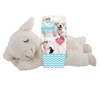 AFP Little Buddy Kuscheltier für Welpen mit Herzschlag Schaf