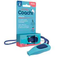 COACHI Whizzclick 2 in 1 Clicker und Pfeife hellblau