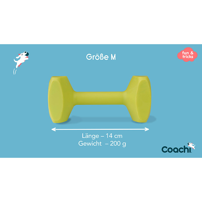 COACHI Training Hantel Dumbbell für Hunde