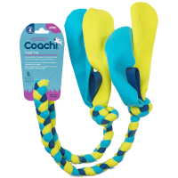 COACHI Tuggi Tug Zerrspielzeug für Hunde Navy-Lime-Lightblue