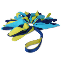 COACHI Tuggi SPIDER Zerrspielzeug für Hunde Navy-Lime-Lightblue