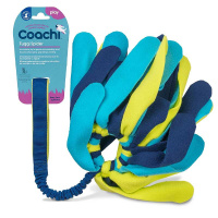 COACHI Tuggi SPIDER Zerrspielzeug für Hunde Navy-Lime-Lightblue