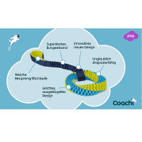 COACHI Tuggi HELIX Bungee-Zerrspielzeug für Hunde