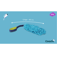 COACHI Tuggi HIDE Zerrspielzeug für Hunde Navy-Lime-Lightblue