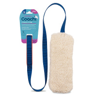 COACHI Chase & Crinkle das ultimative Jagdspielzeug für Hunde Navy-Coral-Faux
