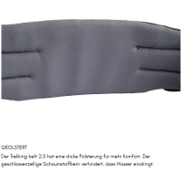 Non-stop dogwear Trekking belt Wandern Gurt Bauchgurt 2.0 lila-violett M  85-138 cm