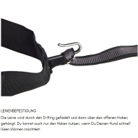 Non-stop dogwear Trekking belt Wandern Gurt Bauchgurt 2.0 lila-violett M  85-138 cm