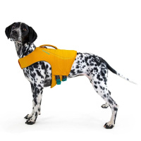 RUFFWEAR Float Coat Schwimmweste für Hunde Wave orange-gelb L