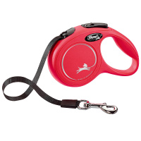 Flexi Hundeleine NEW CLASSIC Gurt rot XS-3m