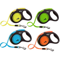 Flexi Hundeleine NEW NEON Gurt Gesamtübersicht