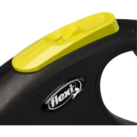 Flexi Hundeleine NEW NEON Gurt neon-gelb L-5m
