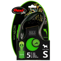 Flexi Hundeleine NEW NEON Gurt neon-grün S-5m