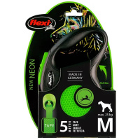 Flexi Hundeleine NEW NEON Gurt neon-grün M-5m