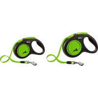 Flexi Hundeleine NEW NEON Gurt neon-grün M-5m