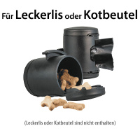 Flexi Snackspender mit Kotbeutelspender für die Flexileine