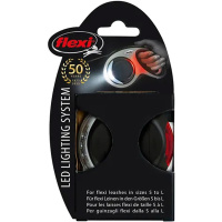 Flexi LED Lightning Beleuchtung für die Flexileine schwarz