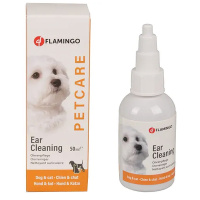 PETCARE Ohrenreiniger Quetschflasche für Hunde 50ml