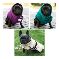 DryUp Trocken Cape Hundebademantel für Mops...