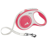 Flexi Hundeleine NEW COMFORT Gurt rot M-5m