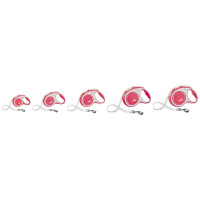 Flexi Hundeleine NEW COMFORT Gurt rot L-8m
