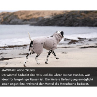 Non-stop dogwear Drying Coat Bademantel für Hunde sand-creme 33