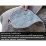 Non-stop dogwear Drying Coat Bademantel für Hunde sand-creme 36