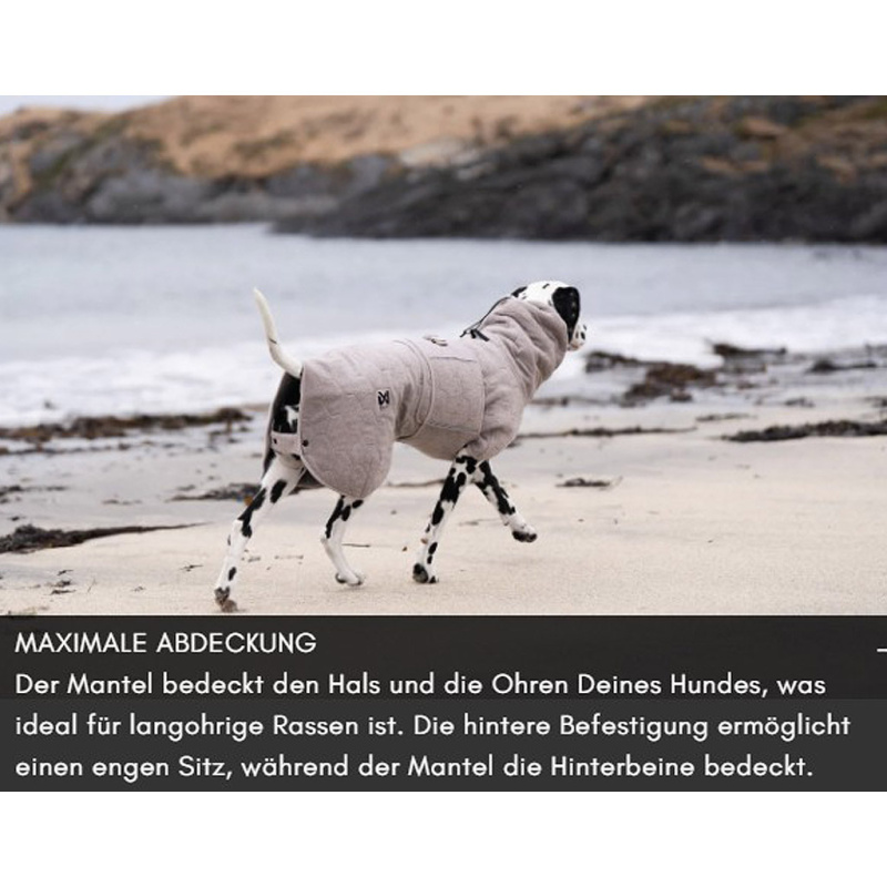 Non-stop dogwear Drying Coat Bademantel für Hunde sand-creme 40