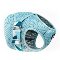 Hurtta Cooling Wrap Kühlweste für Hunde aqua-blau 45-55cm