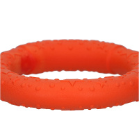 Dog Comets UFO Ring Wurfring schwimmfähig Orange