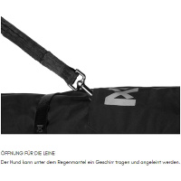 Non-stop Dogwear toller Regenmantel FJORD 2.0 grau Größe 24