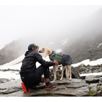 Non-stop Dogwear toller Regenmantel FJORD 2.0 schwarz orange Größe 24