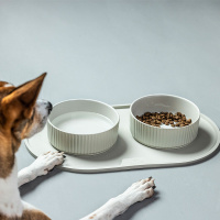 Dog Copenhagen Kronborg Bowl Futternapf Wassernapf Caffe-latte S