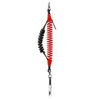 WAW Ruckdämpfer Easy Dog Walk für Hundeleinen rot S | 6-10KG