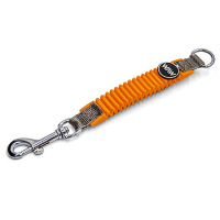 WAW Ruckdämpfer Easy Dog Walk für Hundeleinen orange S | 6-10KG