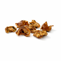PITUPITA Schweineohr Streifen Mix für Hunde 500g