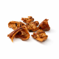 PITUPITA Schweineohr Streifen Mix für Hunde 500g