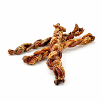 Ziegenziemer geflochten für Hunde 500g