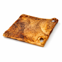 Kamelhautplatte extra hart für Hunde ca.20x20 cm 1kg