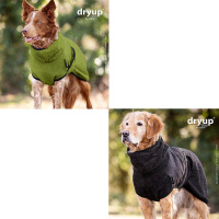 DryUp Trocken Cape Hundebademantel BAMBOO STANDARD...