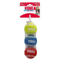 KONG Sport Softies der flauschige Tennisball Größe M 3 Stück