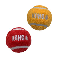 KONG Sport Softies der flauschige Tennisball Größe L 2 Stück