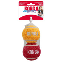 KONG Sport Softies der flauschige Tennisball Größe L 2 Stück