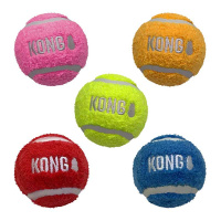 KONG Sport Softies der flauschige Tennisball Größe M 1 Stück