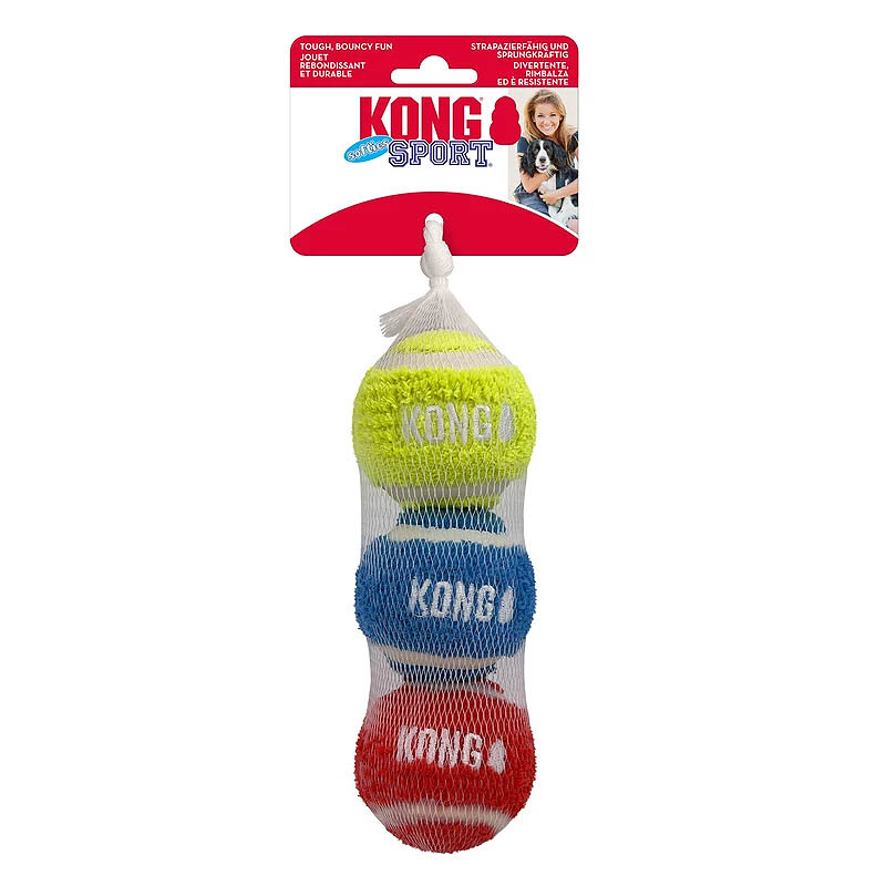 KONG Sport Softies der flauschige Tennisball