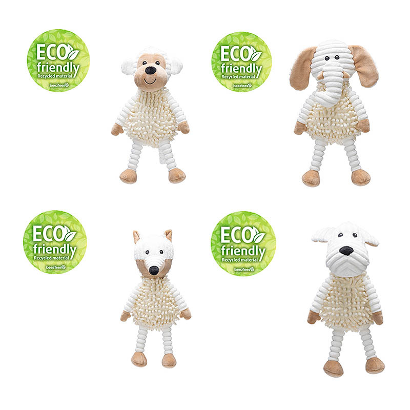 Beeztees Eco Kuschelfreunde Kuscheltier für Welpen